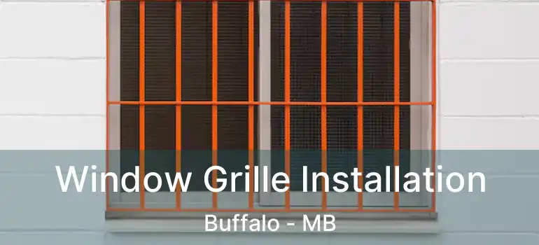  Window Grille Installation Buffalo - MB