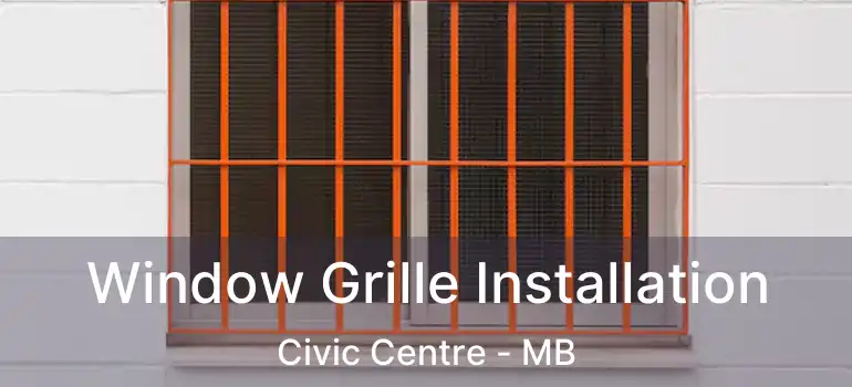  Window Grille Installation Civic Centre - MB