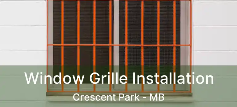  Window Grille Installation Crescent Park - MB