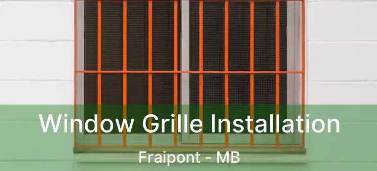 Window Grille Installation Fraipont - MB