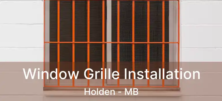  Window Grille Installation Holden - MB