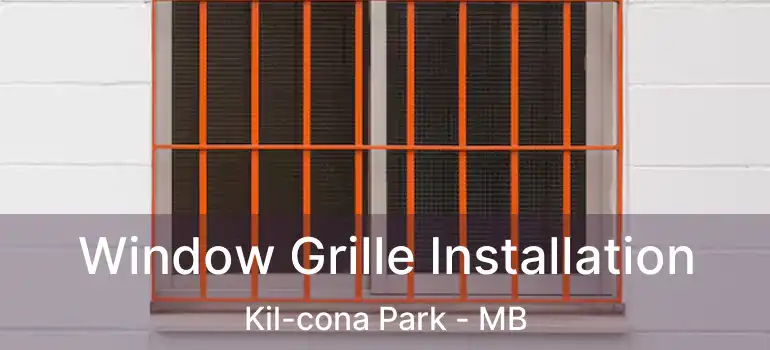  Window Grille Installation Kil-cona Park - MB