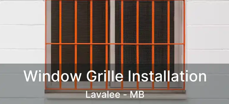  Window Grille Installation Lavalee - MB