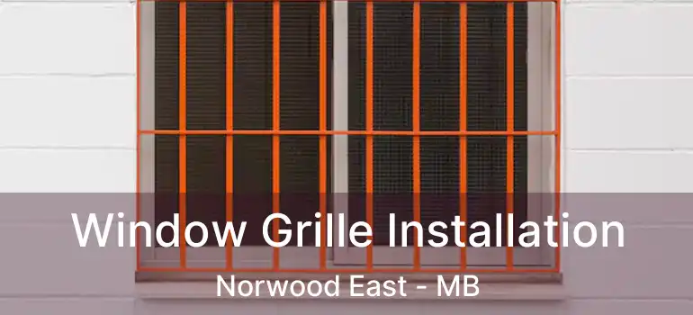  Window Grille Installation Norwood East - MB