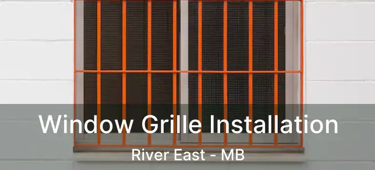  Window Grille Installation River East - MB
