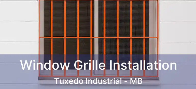  Window Grille Installation Tuxedo Industrial - MB