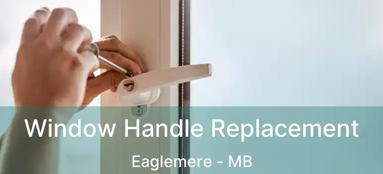  Window Handle Replacement Eaglemere - MB