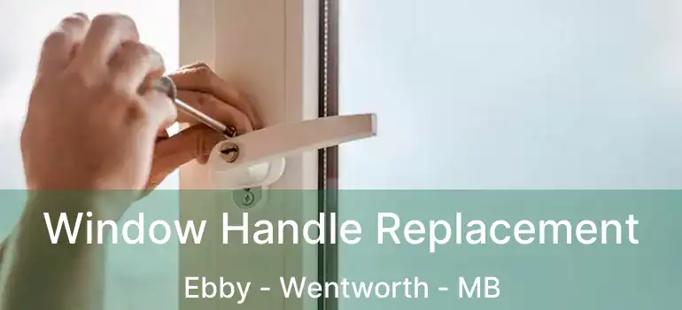  Window Handle Replacement Ebby - Wentworth - MB