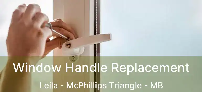  Window Handle Replacement Leila - McPhillips Triangle - MB