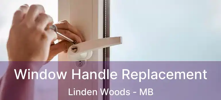  Window Handle Replacement Linden Woods - MB