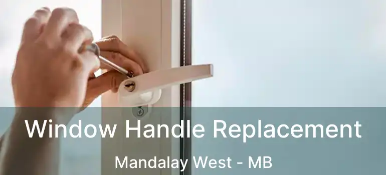  Window Handle Replacement Mandalay West - MB