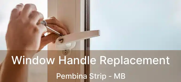 Window Handle Replacement Pembina Strip - MB