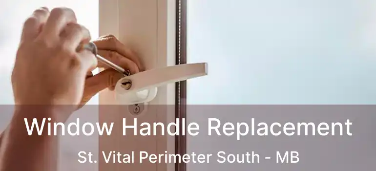  Window Handle Replacement St. Vital Perimeter South - MB