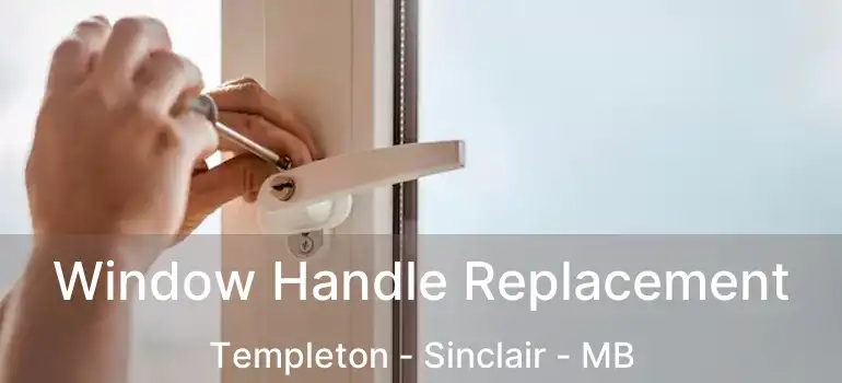  Window Handle Replacement Templeton - Sinclair - MB