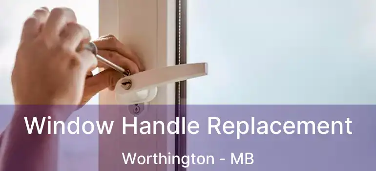  Window Handle Replacement Worthington - MB