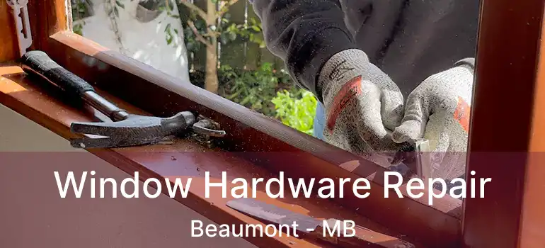  Window Hardware Repair Beaumont - MB