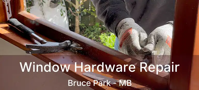  Window Hardware Repair Bruce Park - MB