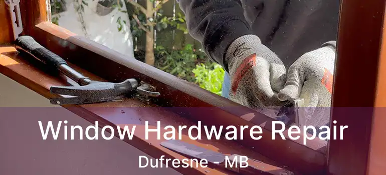  Window Hardware Repair Dufresne - MB
