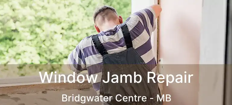  Window Jamb Repair Bridgwater Centre - MB