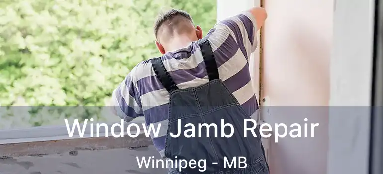 Window Jamb Repair Winnipeg - MB