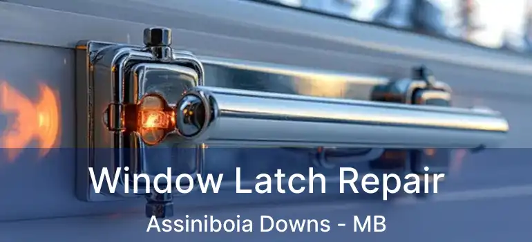  Window Latch Repair Assiniboia Downs - MB
