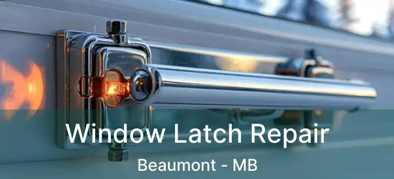  Window Latch Repair Beaumont - MB