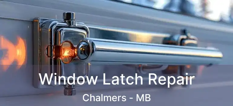  Window Latch Repair Chalmers - MB