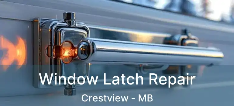  Window Latch Repair Crestview - MB