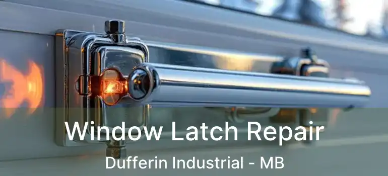  Window Latch Repair Dufferin Industrial - MB