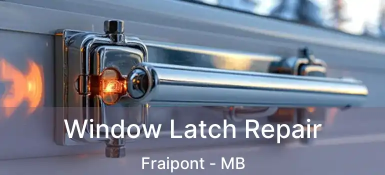  Window Latch Repair Fraipont - MB