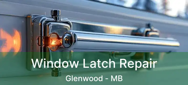 Window Latch Repair Glenwood - MB