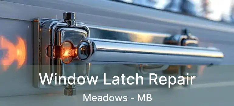  Window Latch Repair Meadows - MB