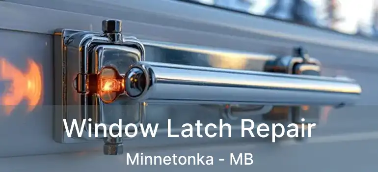  Window Latch Repair Minnetonka - MB