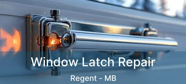  Window Latch Repair Regent - MB