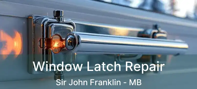  Window Latch Repair Sir John Franklin - MB