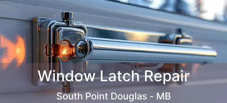  Window Latch Repair South Point Douglas - MB