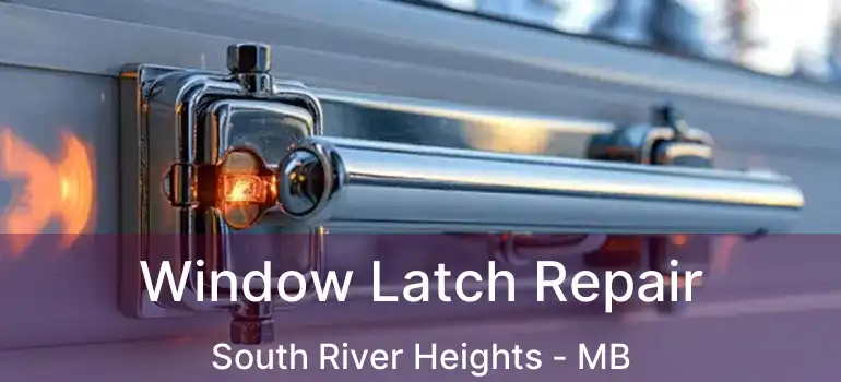  Window Latch Repair South River Heights - MB