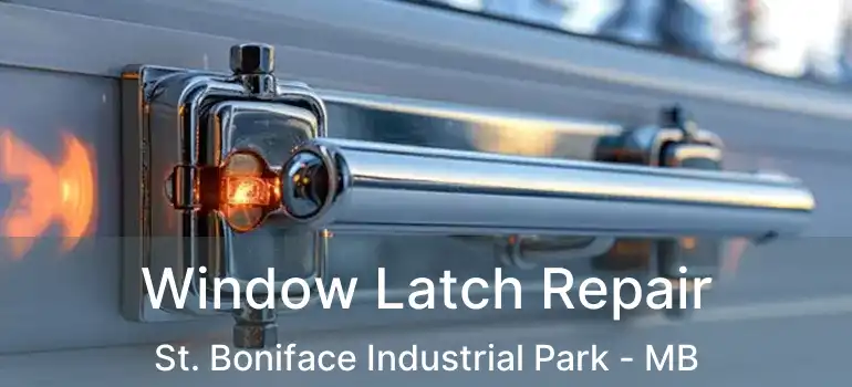  Window Latch Repair St. Boniface Industrial Park - MB