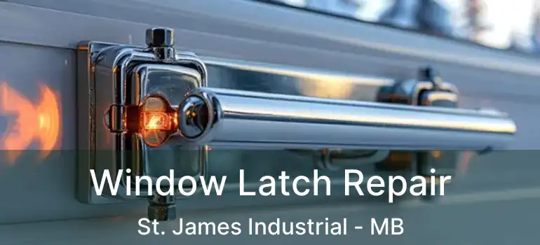  Window Latch Repair St. James Industrial - MB