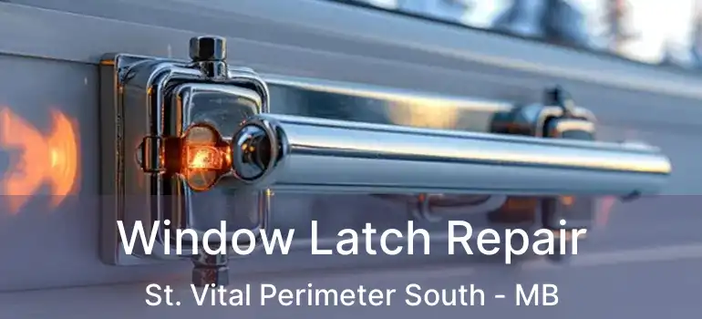  Window Latch Repair St. Vital Perimeter South - MB