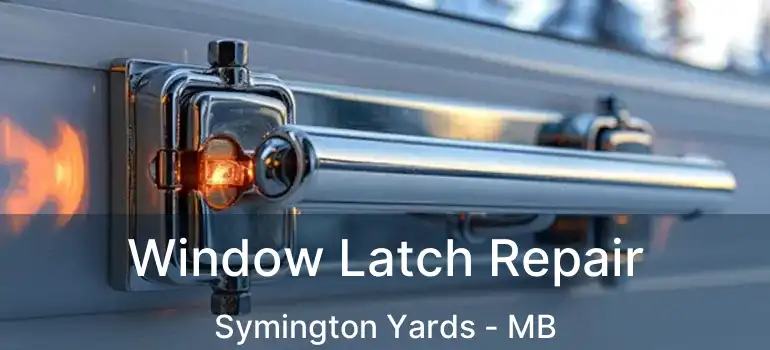  Window Latch Repair Symington Yards - MB