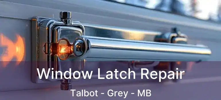  Window Latch Repair Talbot - Grey - MB
