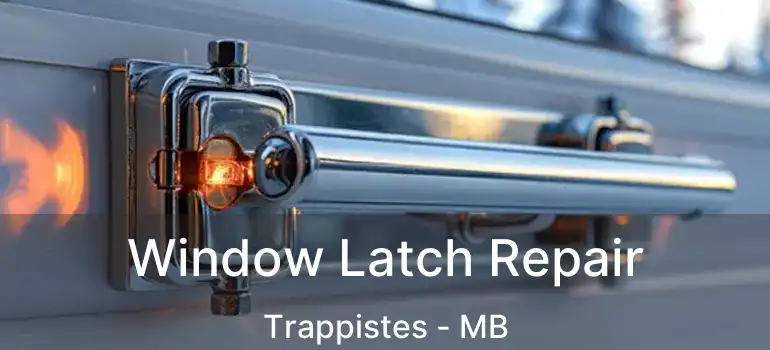  Window Latch Repair Trappistes - MB