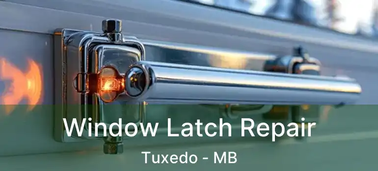  Window Latch Repair Tuxedo - MB