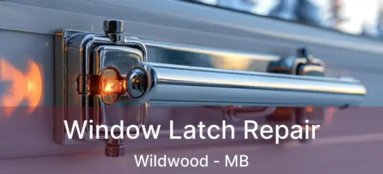  Window Latch Repair Wildwood - MB