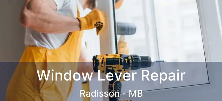  Window Lever Repair Radisson - MB