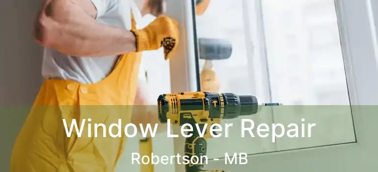  Window Lever Repair Robertson - MB