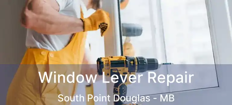  Window Lever Repair South Point Douglas - MB