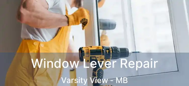  Window Lever Repair Varsity View - MB
