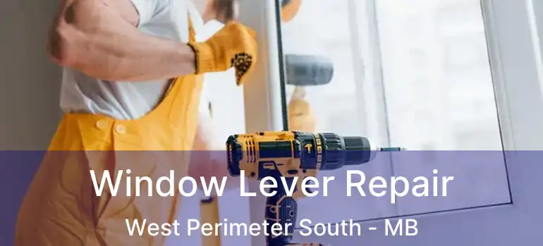  Window Lever Repair West Perimeter South - MB